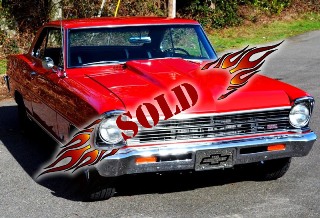 Right front 1967 Chevrolet Nova